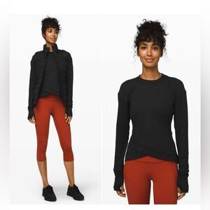 Lululemon Close to Crossing Long Sleeve *Rulu long sleeve shirt in Black